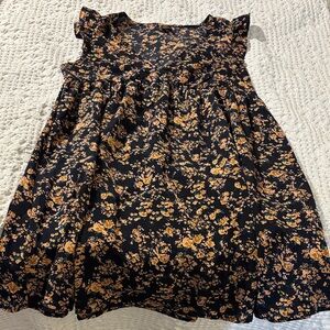 SHEIN Navy Floral Dress